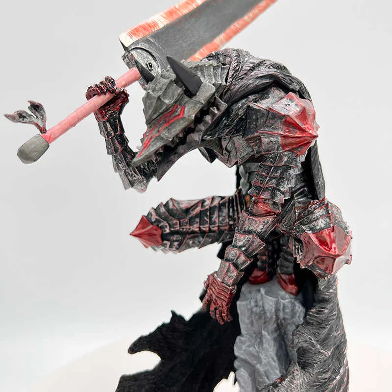 Berserk Guts L Anime Figure 25cm Armor L Bloodborne Action Figure Of Berserk  Black Swordsman Collectible Model Toy And Gift T230105 From Babiq03, $31.69