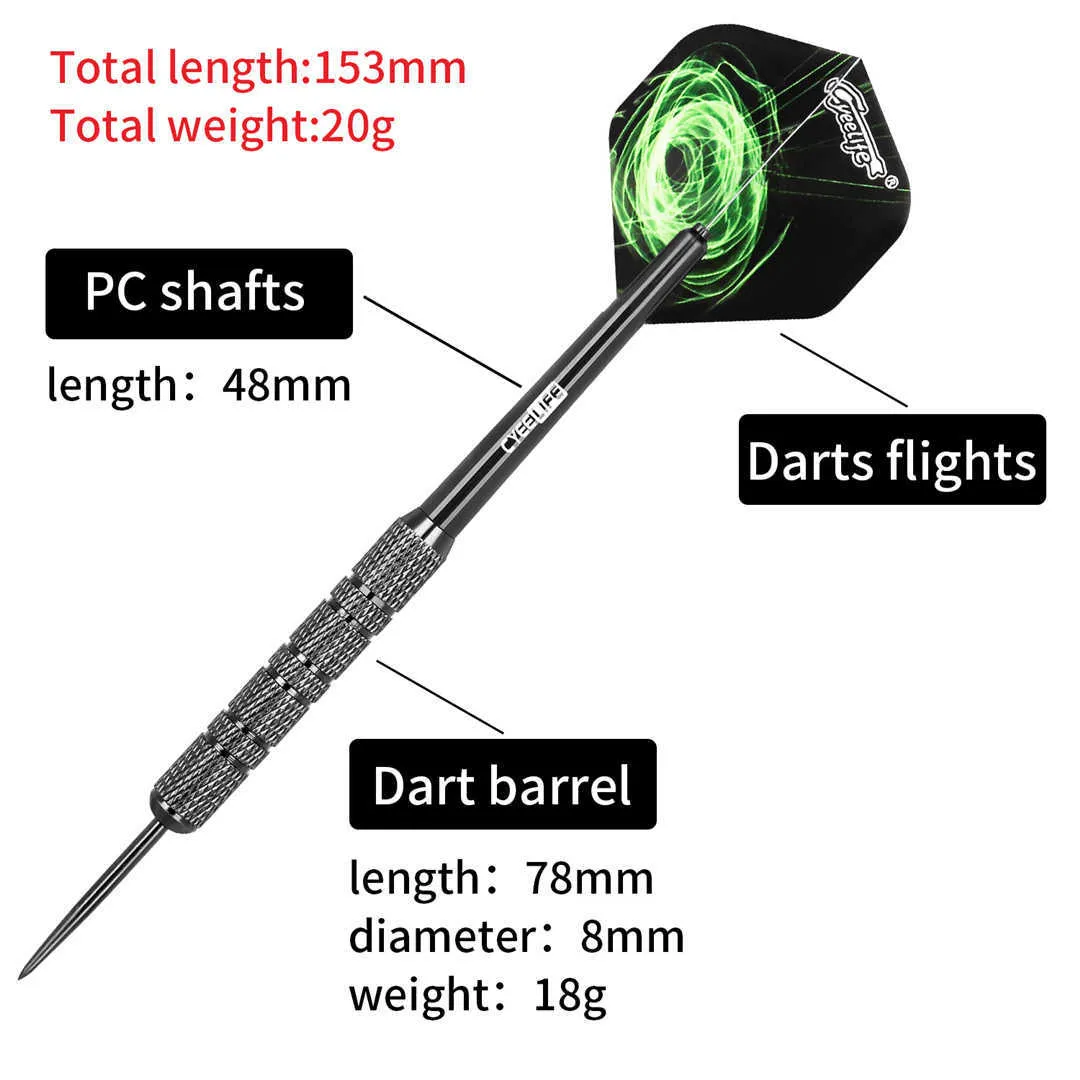 Canaveral Dartss CyeeLife 20g Professional Hard Dart Total Length Steel Tip  Darts Barrel Dart Aluminium Shaft Darts Flights 0106 From Musuo10, $13.1