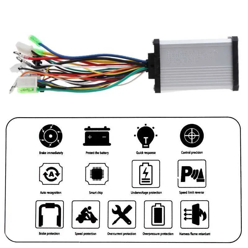 Wholesale 24V 250W Brushless DC Motor Speed Controller Voltage
