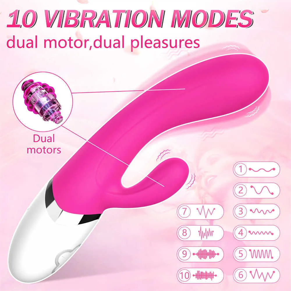 Adult Toys Powerful Vibrator Clitoris G-Spot Stimulator Massager