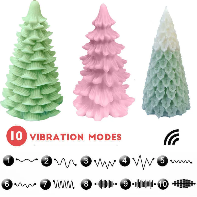 christmas sex toy Nothosaur JOLLY - Christmas Tree Butt Plug - Anal Sex Toy main image 1
