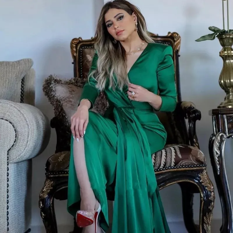 emerald green dress muslimah emerald green dress with sleeves Mahin Emerald Green and Black Embroidered  Chiffon Modest Long Maxi Dress
