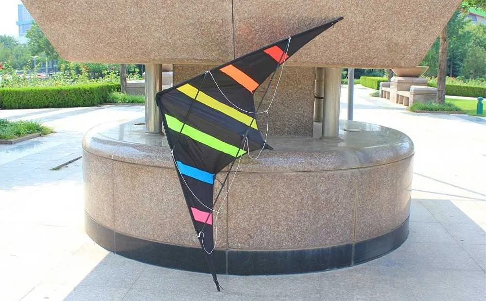 48 Stunt Kite - Easy to Fly Dual Line Sport Kite with Handle & String ...