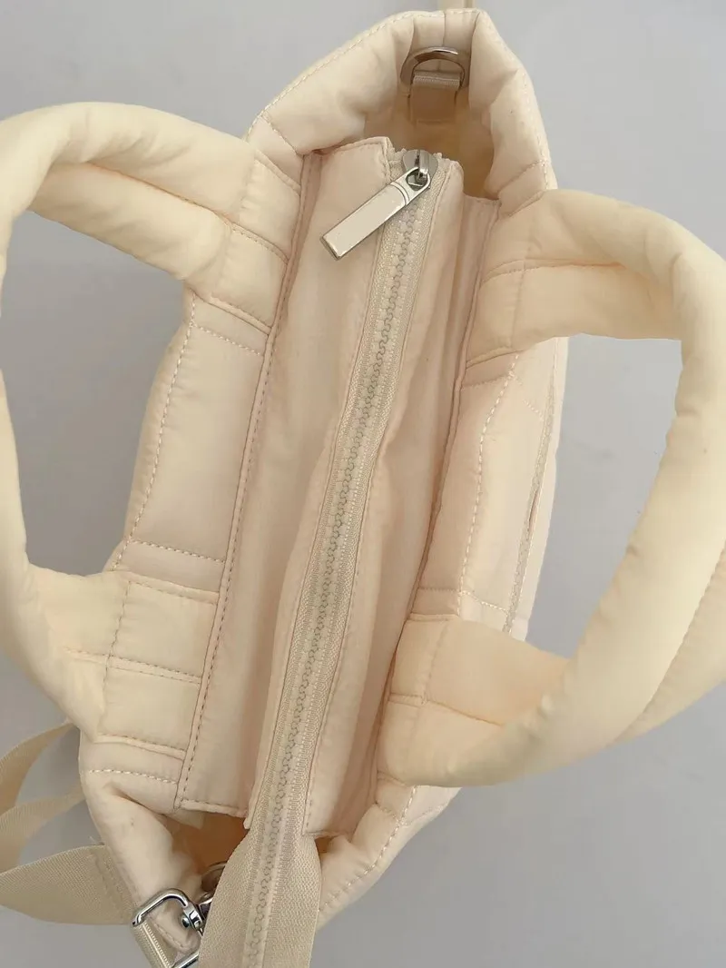 LLLM Womens Quilted Puff Sport Tote Bag With Space Down Feather Design Padded Bags Space Cotton Material And Crossbody Shoulder Strap Winter Warm Bucket From Victor wong 25.85 DHgate.Com