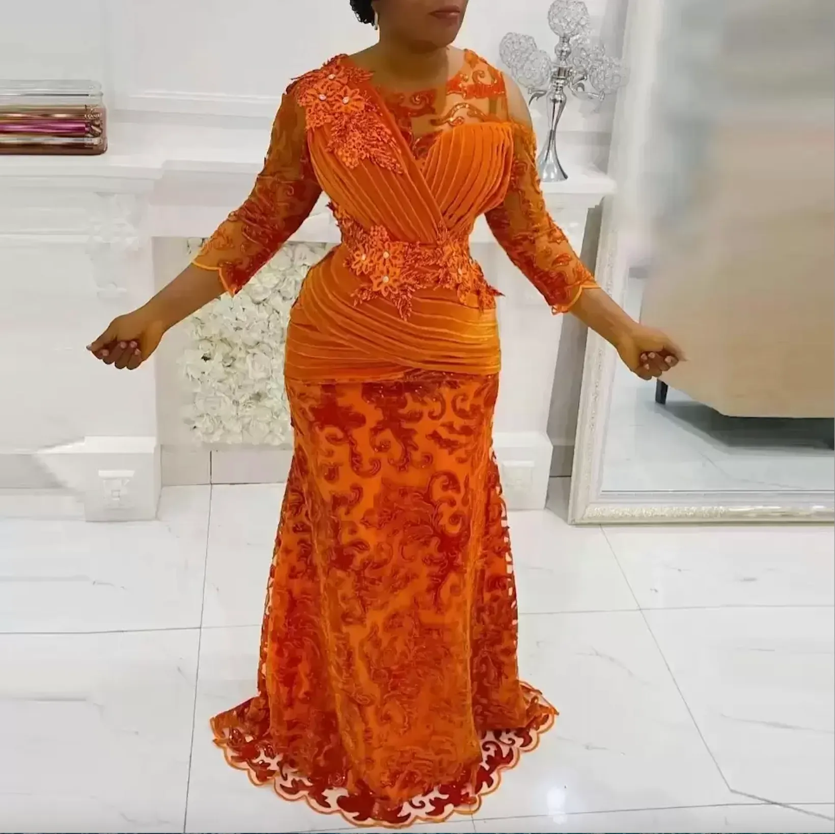 African long sleeve dresses sales