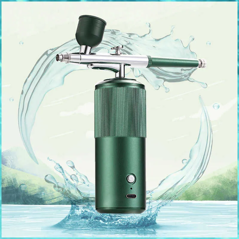 Mini Oxygen Injector Face Steamer Miniso Kit With Air Compressor