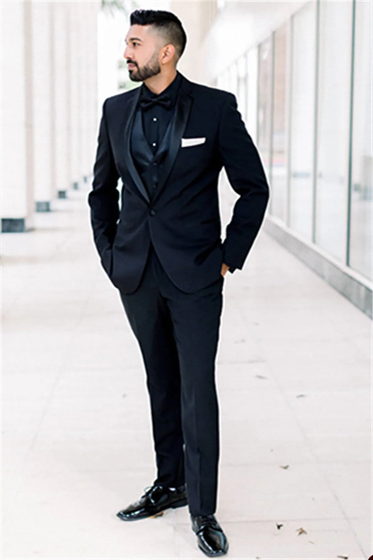 Gilet Homme Slim Fit Costume Tuxedo - Gilet Mariage Blazer Party Élégant Casual, Coupes Moderne Marié Soirée