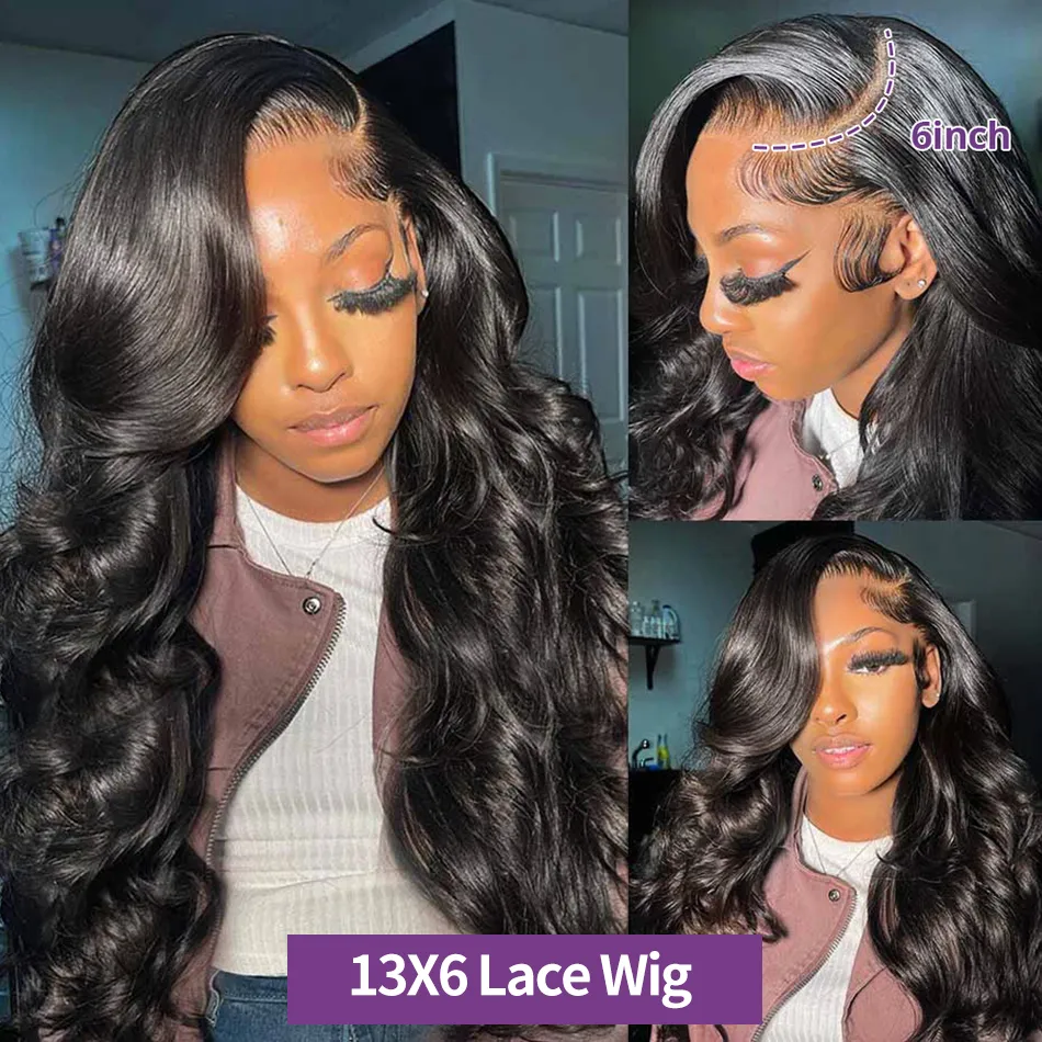 Norton 360 Brazilian Body Wave Lace Front Wig 13x6 HD Transparent, 30 40  Inches, Water Wave Style For Women From Wigfactory66, $18.03