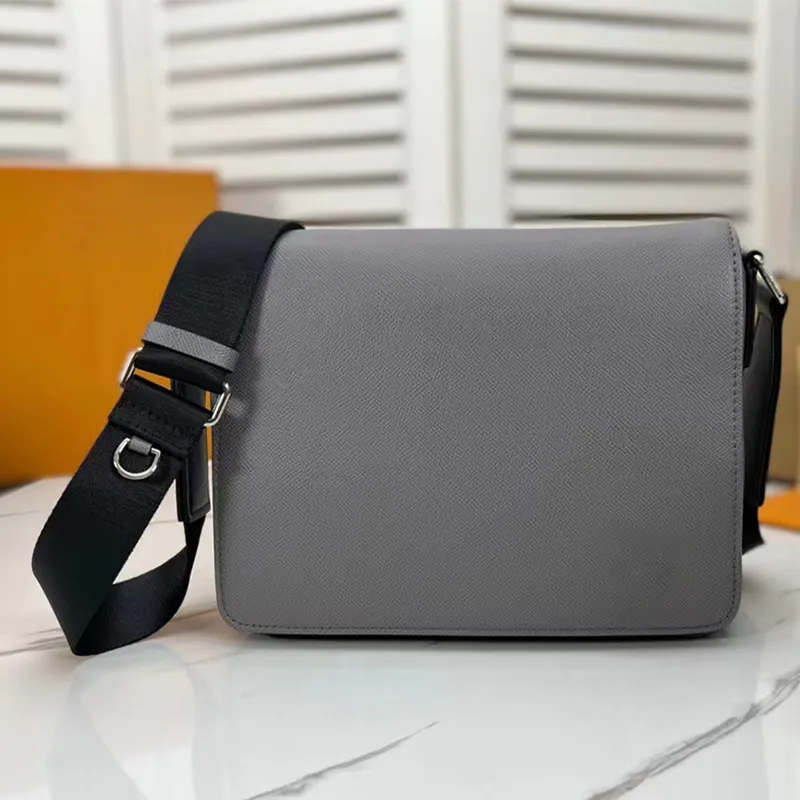 Luxury Genuine Leather Messenger Bag Grey Black Shoulder Briefcase Tote And Crossbody Black Crossbody Purse From Musesbox 44.8 DHgate.Com