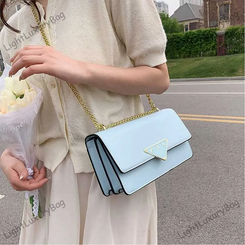 Crossbody Taschen Fur Frauen Himmelblau Celebrity Handtasche Designer Kettenumziehung Umhangetasche Licht Luxus Kleiner Quadratisch Hochwertiger Brieftasche Mode Geldborsen 230809 Von 48 48 DHgate