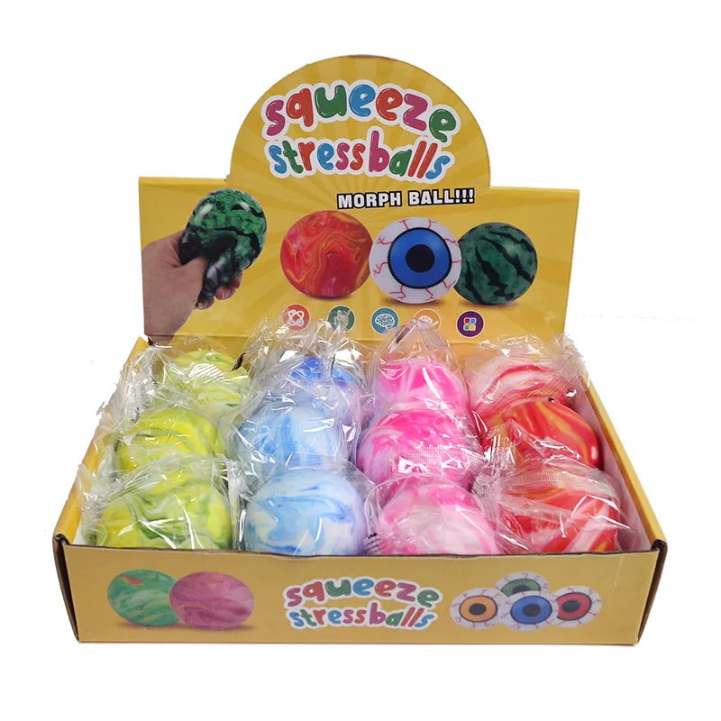 Anti-Stressbälle 6er-Pack – Mit Motiven & Sprüchen, Für Kinder Und Erwachsene