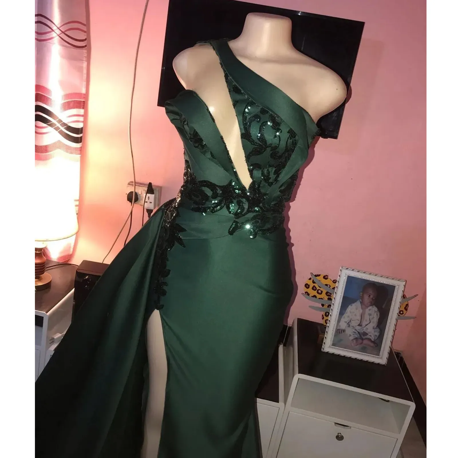 Blue Sexy Evening Dress, Women's Fashion, Dresses & Sets, Evening dresses &  gowns on Carousell
