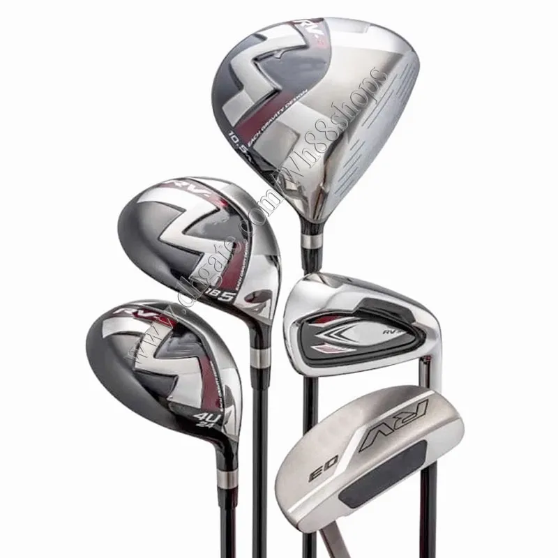 Complete Golf Club Set: Mens Golf Irons Set, Driver, Wood, Irons