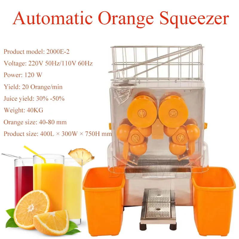 Electric Citrus Orange Juicer Squeezer Juice Maker Machine