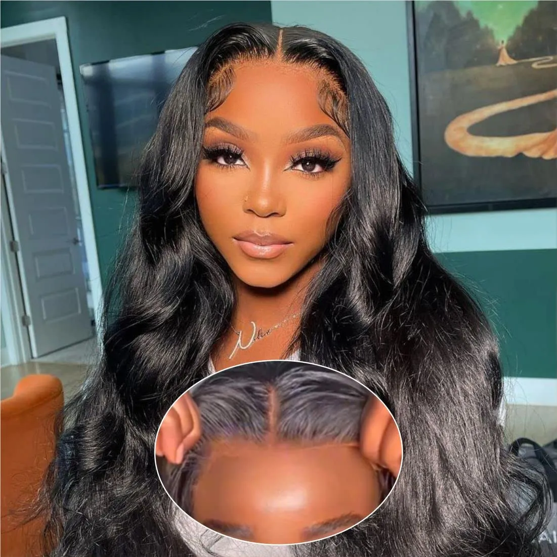 Glueless Lace Front Wig Cap, Glueless Frontal Wig Cap