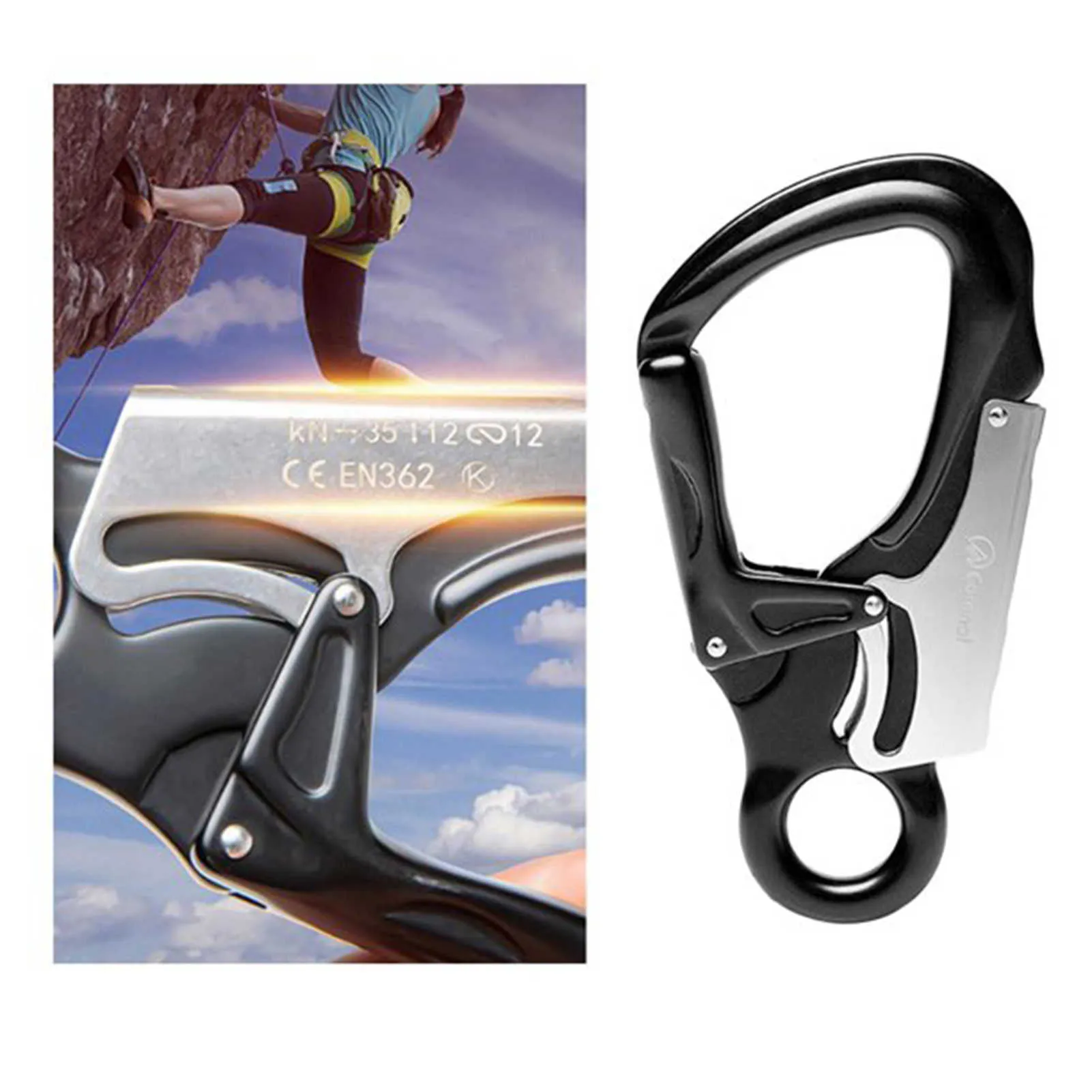DHgate.com:Aviation Aluminum Climbing Buckle: High-Strength Outdoor ...