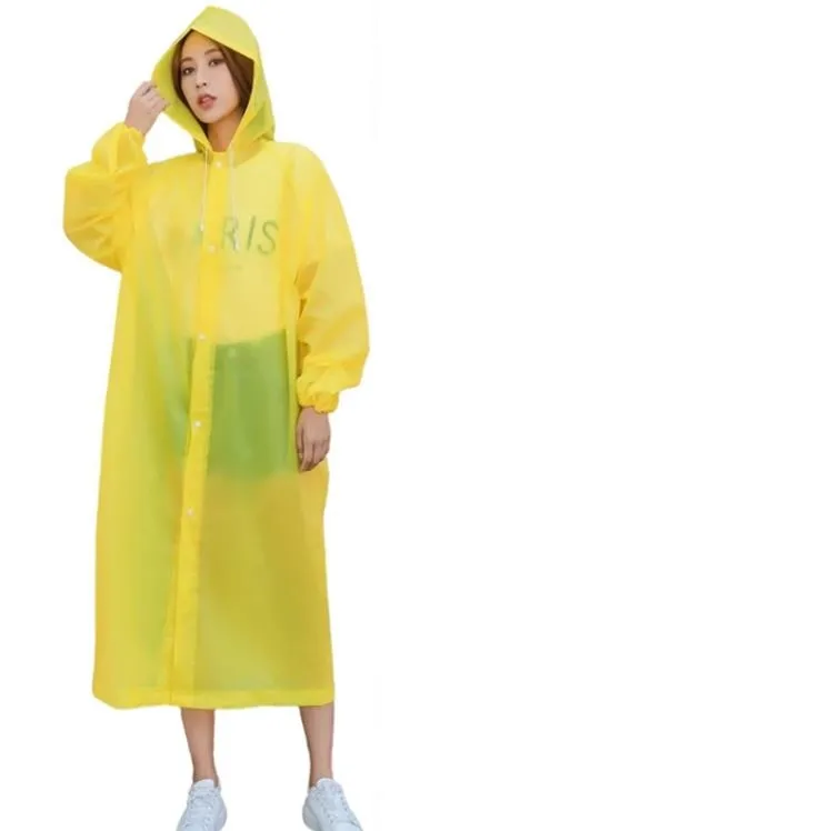 Poncho Pluie,Imperméable Transparent à La Mode Pour Homme Et Femme, Imperméable, épais