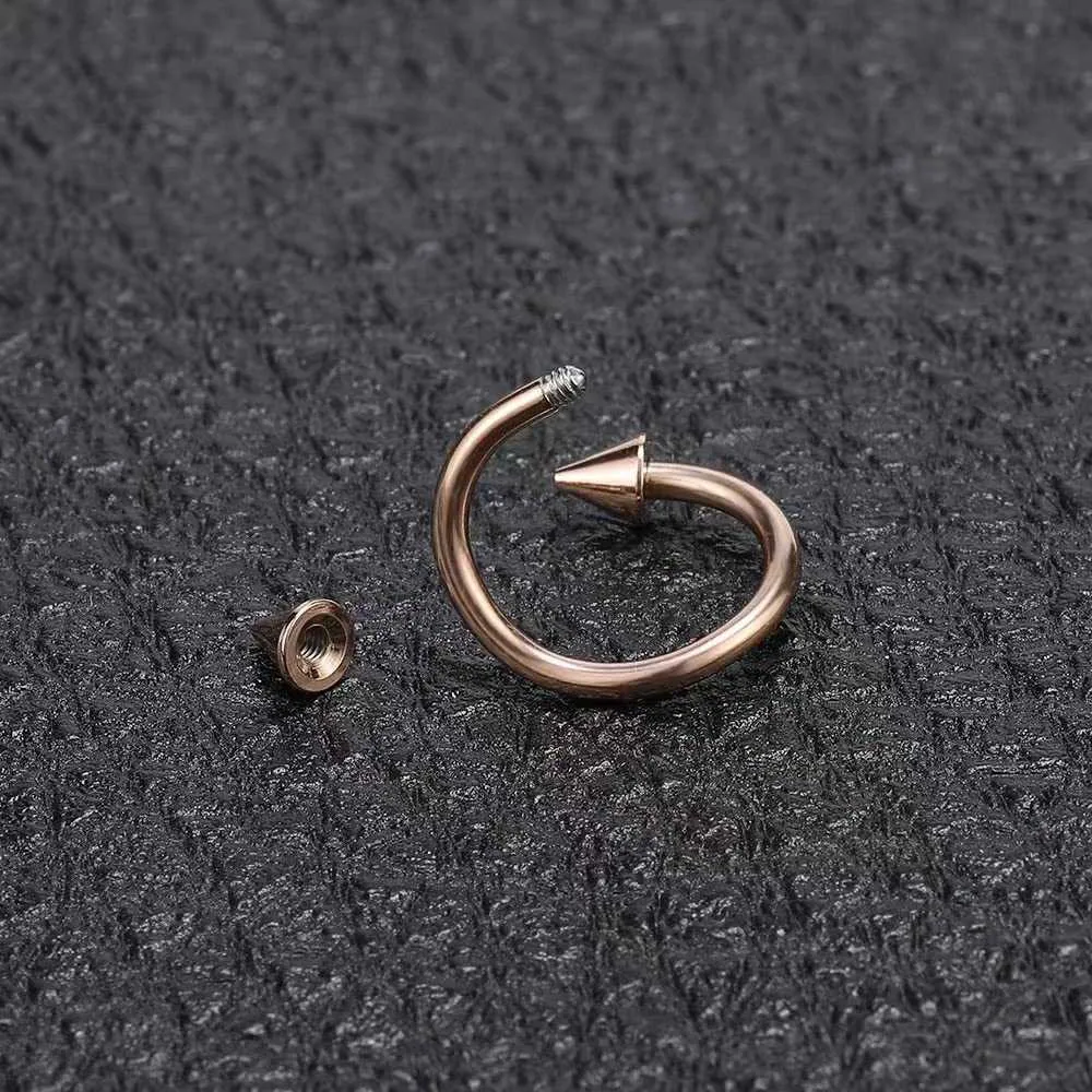 Nose Rings Hoop 316L Surgical Steel Hypoallergenic Hinged Nose Ring Nose  Hoop Nose Rings for Women/Men Nose pierced 20G 18G 16G 12G 10G 8G 6G,  Diameter 6mm to 14mm, Silver/Gold/Rose Gold 14g（1.6mm）*10mm |