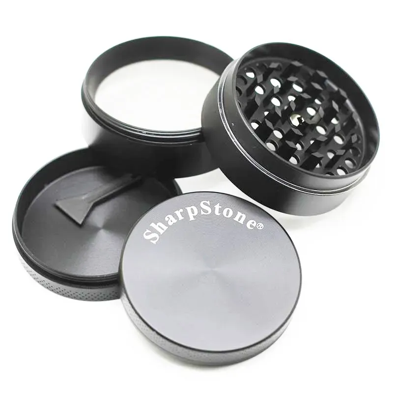 100 Real Sharpstone Grinders Other Smoking Accessories Metal Alloy