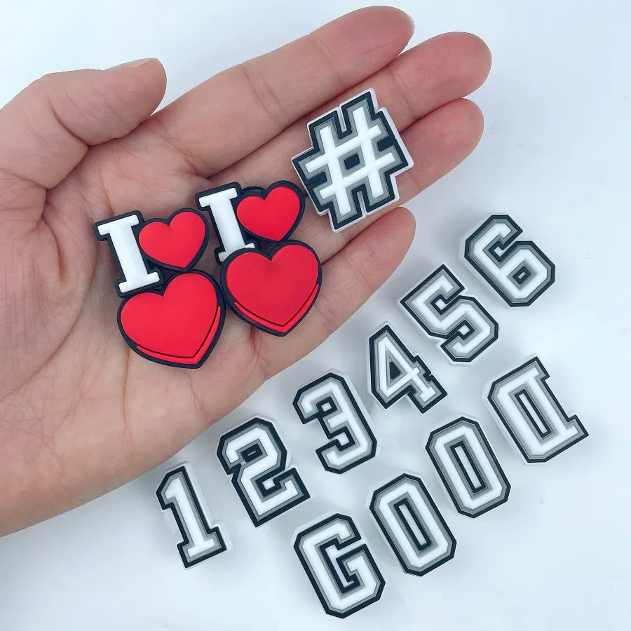 78 Pack Letters Numbers Croc Charms for Men Boys Girls ABC Z 0 9 Shoe Charms for Teens Women Adults Toddler Pins for Kids Sandals Decoration