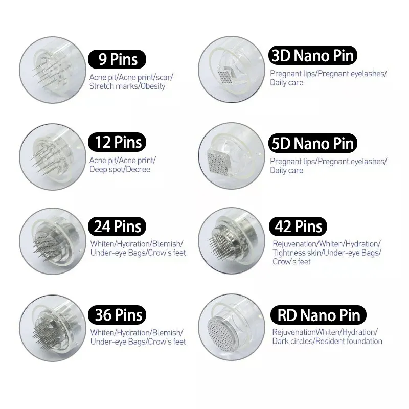 Stretch Marks Microneedling 16 Vs 36 Needles Dr Pen A6S Cartridges