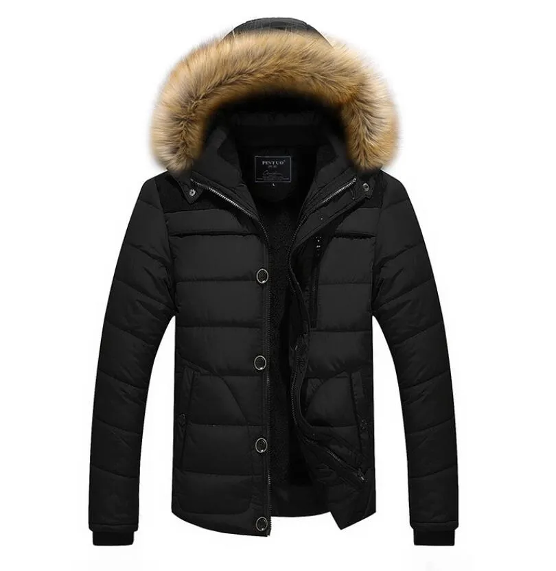 Mens thick coats cheap