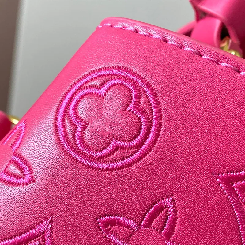 Designer Purses Pink Large Tote Womens Leather Shoulder Bag