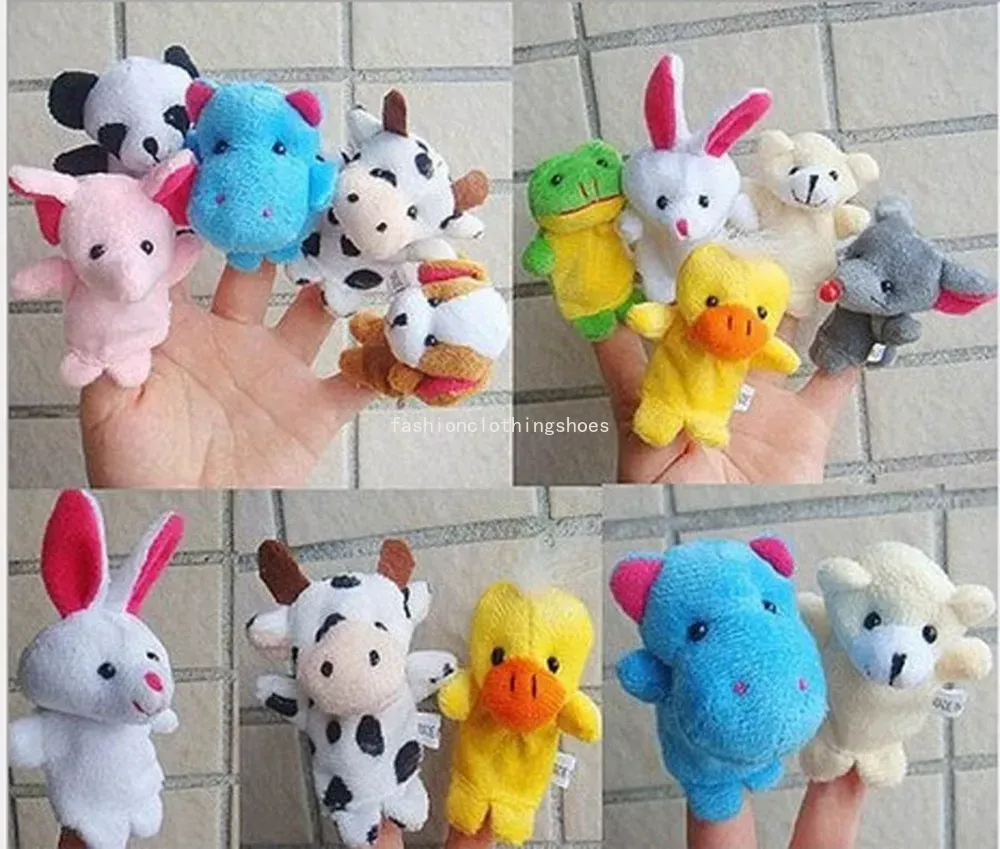 Marionnettes Peluche 16 Marionnettes à Doigts En Peluche - Animation Heure Du Conte, Fête D'Anniversaire, Cadeaux Enfants