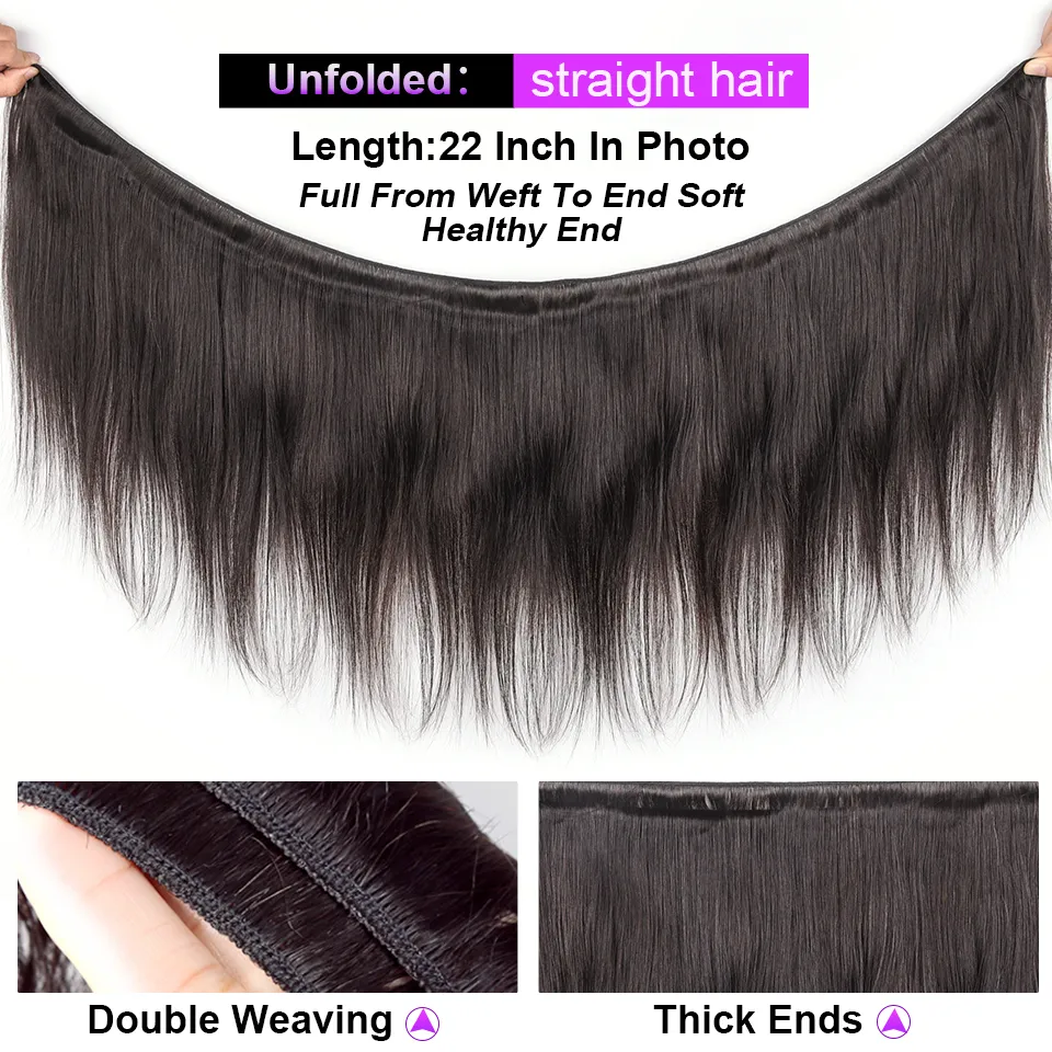 DHgate.com:Peruvian Straight Human Hair Bundles, 8-26 Inches Remy Hair ...