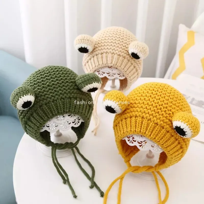 Bonnet En Crochet Pour B b Gar on Et Fille Casquette Dhiver Pour