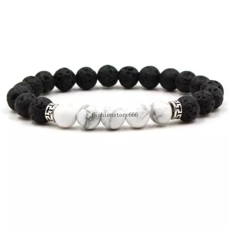 Beaded Chakra Lava Rock Bracelets For Men And Women ... From ...