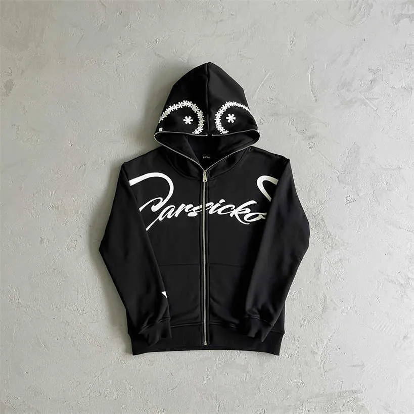 2023 Carsicko Love Spread Full Zipper Hoodie Mens And Womens 