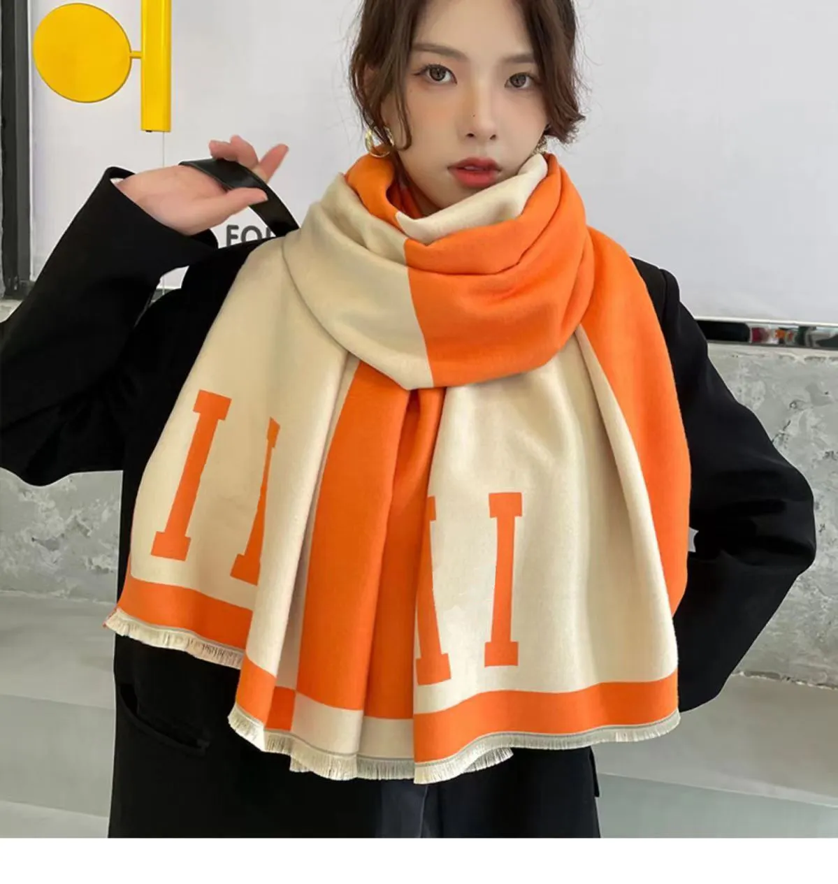 Designer winter scarf discount