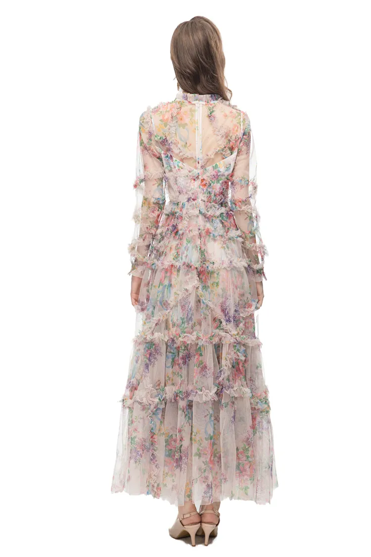 Womens Runway Dresses O Neck Long Sleeves... From Xbeauty, $78.6 |  DHgate.Com