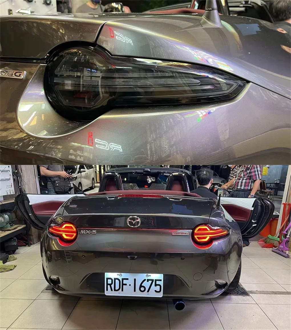 Mazda MX-5 LEDテールランプ スモーク 2個セット Amazon.com