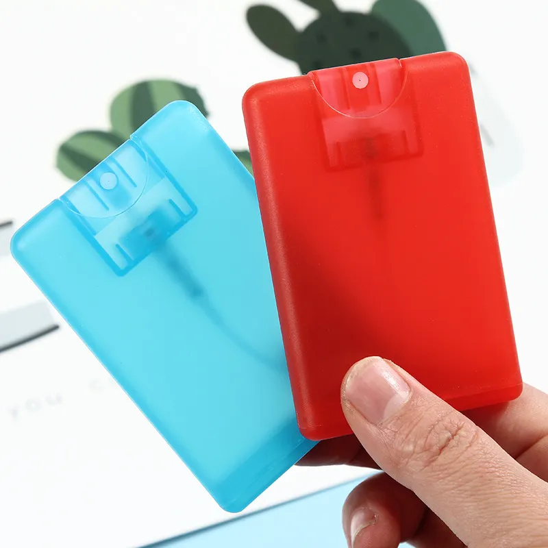 Wholesale 20ml Card Shaped Empty Refillable Plastic Perfume Spray ...