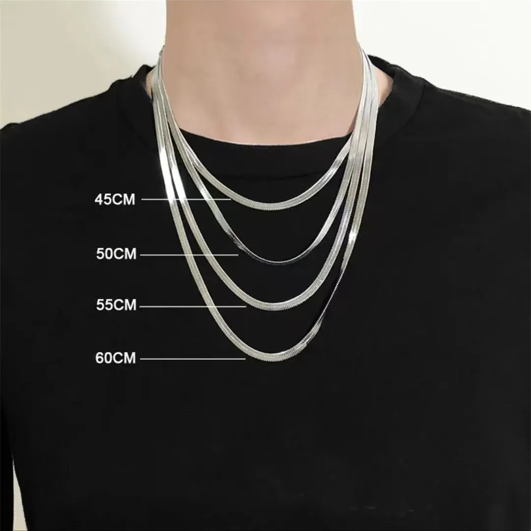 Vitaly Herringbone Chain ネックレス ユニセックス 送料関税込 DHgate.com:Unisex Stainless Steel Herringbone Chain Necklace