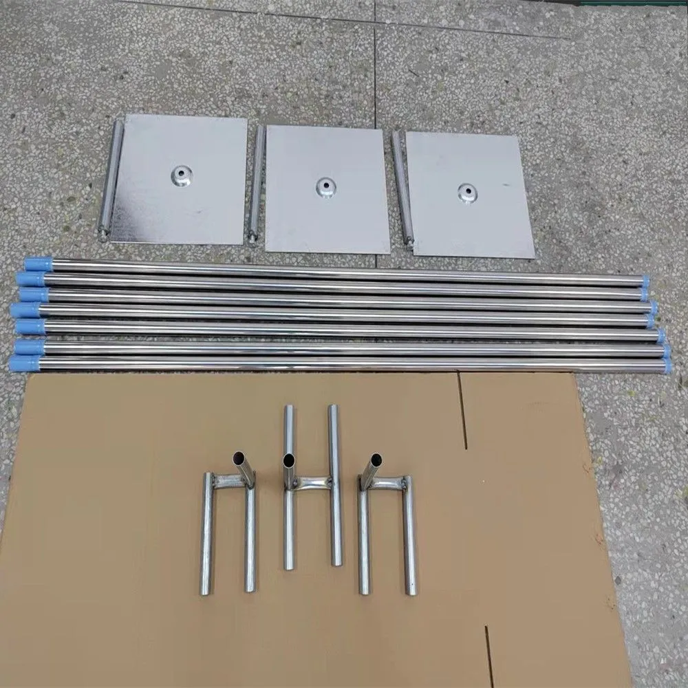Adjustable Double Crossbar Curtain Hangers For Backdrop - View #9