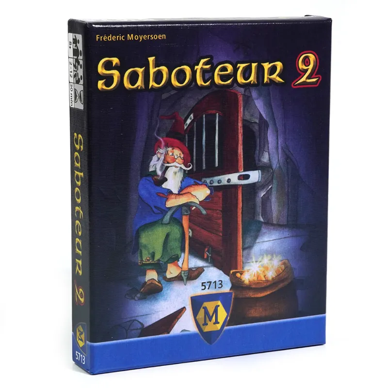 Saboteur 2, Pack Dextension, Jeu De Cartes De Stratégie, Jeu De