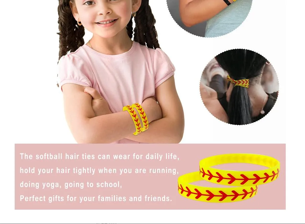 Titanium Sport Accessories Softball Bracelet Sports Party Favors
