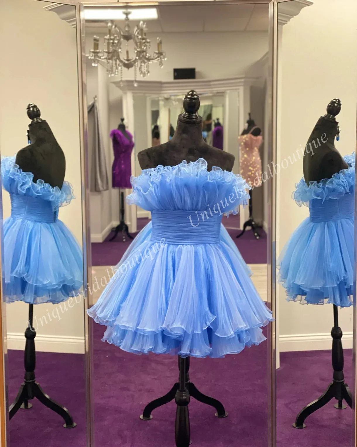 Pleated Organza Tulle Party Dress Womens With Ruffle Tiered Pleated Organza Tulle Party Dress Womens With Ruffle Tiered