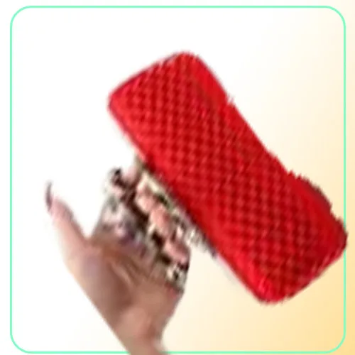 DesignerType4 Red Ladies Skull Clutch Knuckle Rings Four Fingers Handbag Evening Purse Wedding bag 03918b9723275
