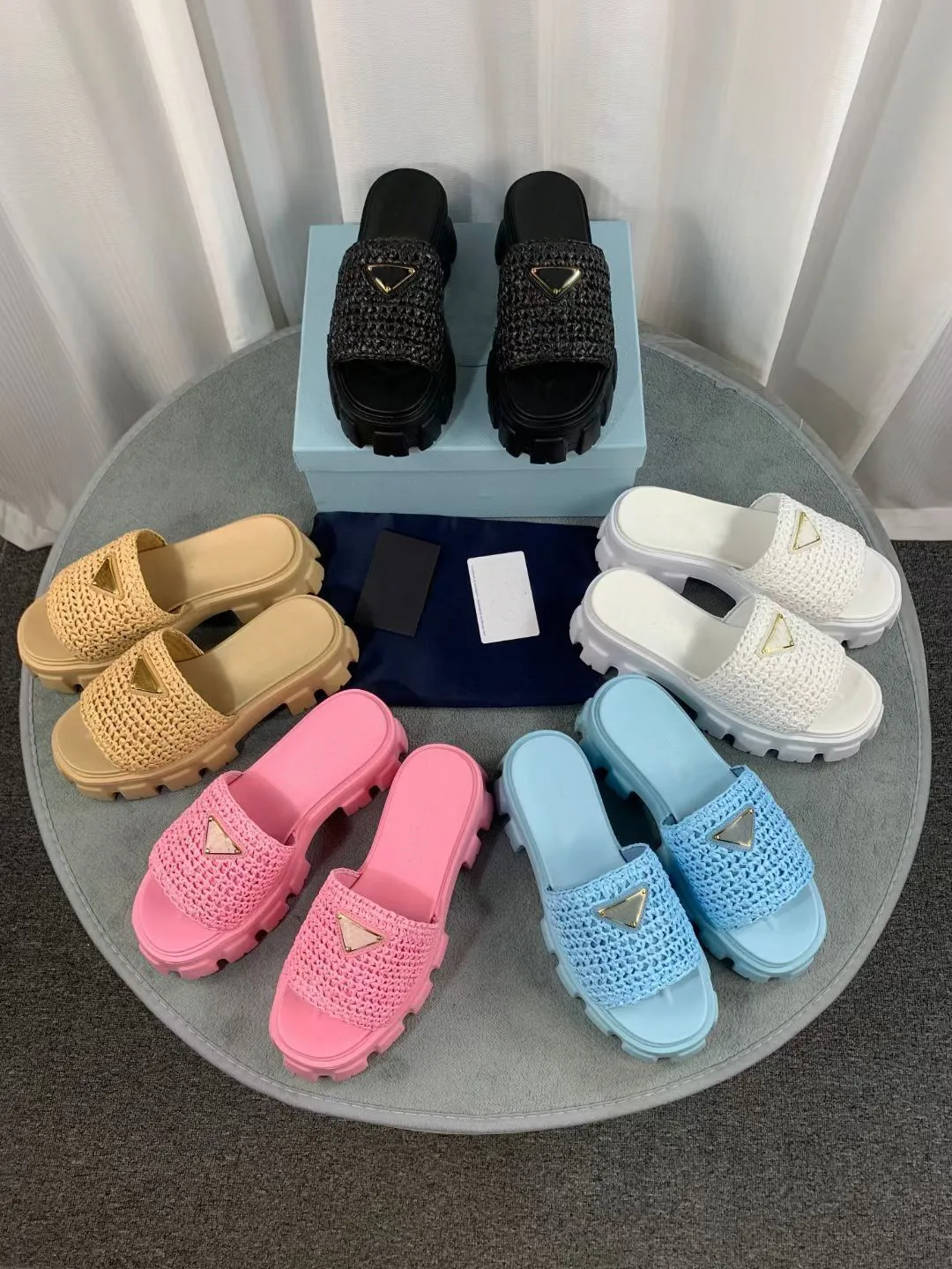 Designer palm slippers deals