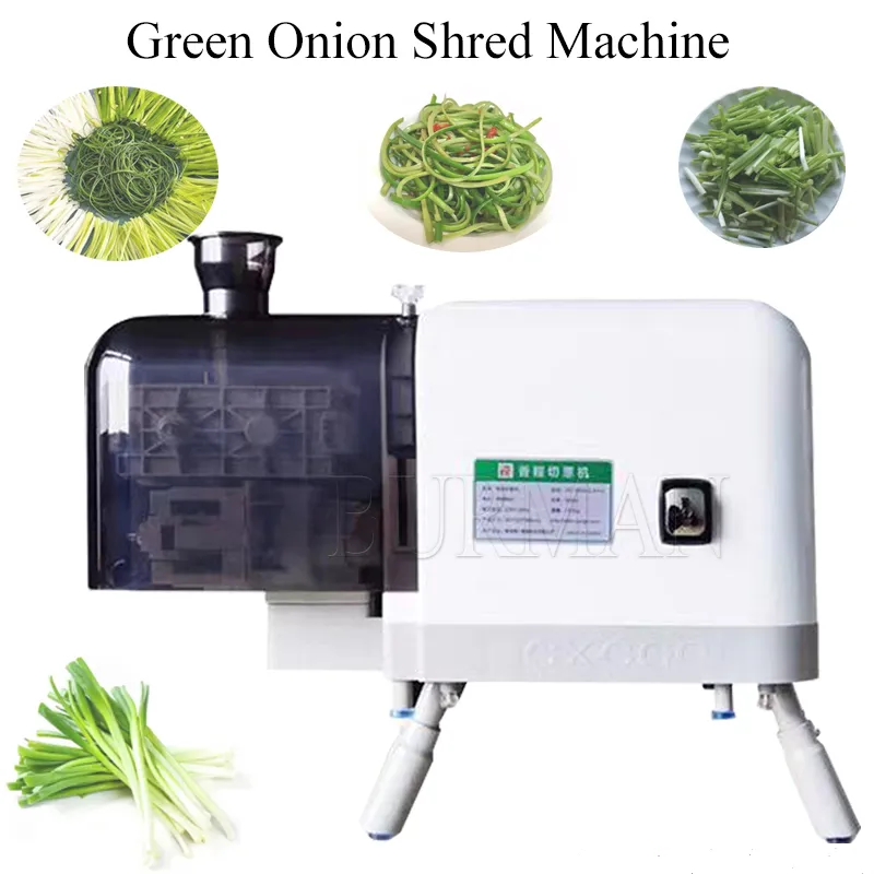 Commercial Scallion shredder Automatic Chili Green Onion Cutter Shredding  1.5mm 1.8mm 2.3mm Blade