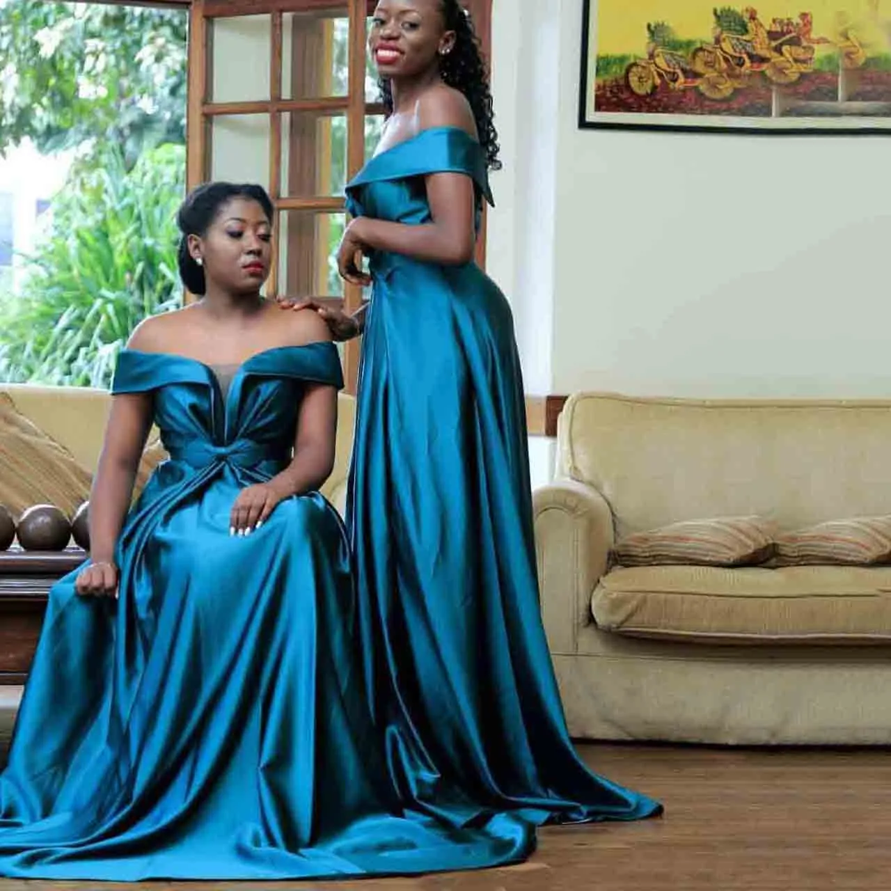 Dark green colour dress sales