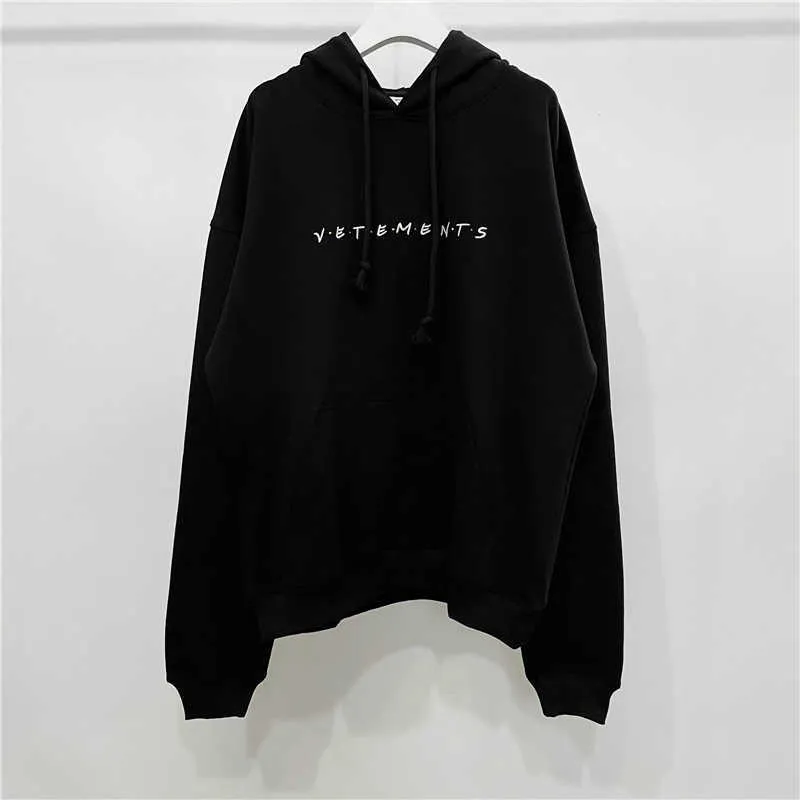 Vintage Embroidered Vetements Hoodies For Men And Women High