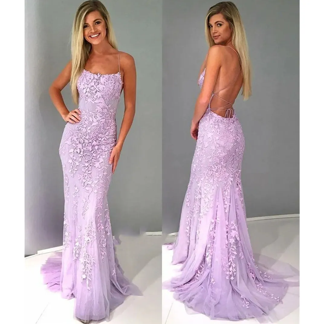 Mermaid Spaghetti Straps Prom Dress Backless Maxi... From Fittedbridal,  $160.81 | DHgate.Com