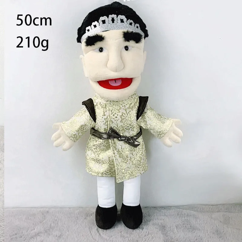 58cm Jeffy Hand Puppet Plush Doll Stuffed Toy Figure For Play