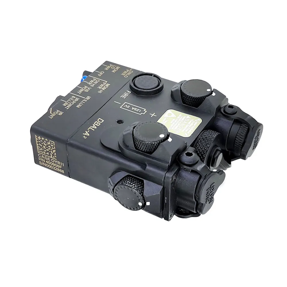 DBAL-A2 レーザーサイト ブラック SOTAC DBAL-A2レーザーサイト、250ルーメンLEDライト付き
