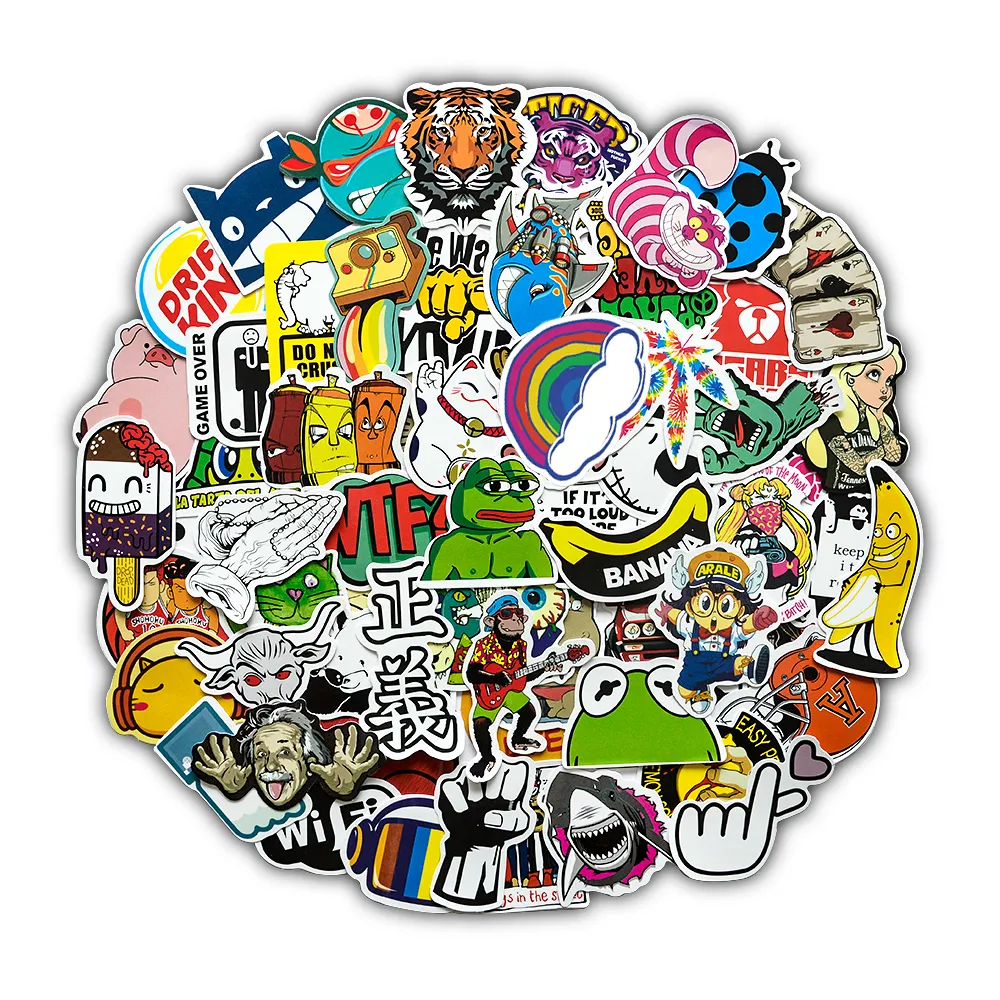 50pcs Alphabet Lore Stickers toys Kawaii Anime Stickers No Repeat